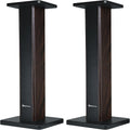 Dark Wood Home Theater Speaker Stands Pair