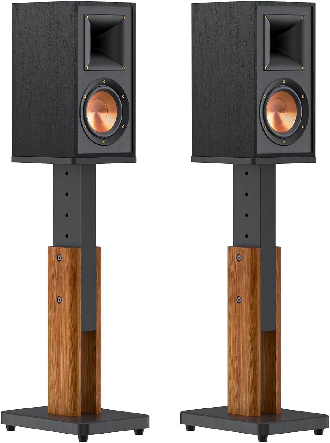 Adjustable Floor Monitor Speaker Stands Pair