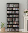 16‑Tier Adjustable Media Storage Tower Organizer